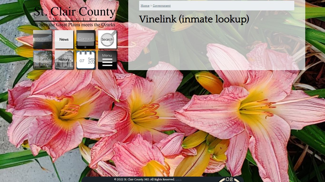 Vinelink (inmate lookup) | St. Clair County Missouri